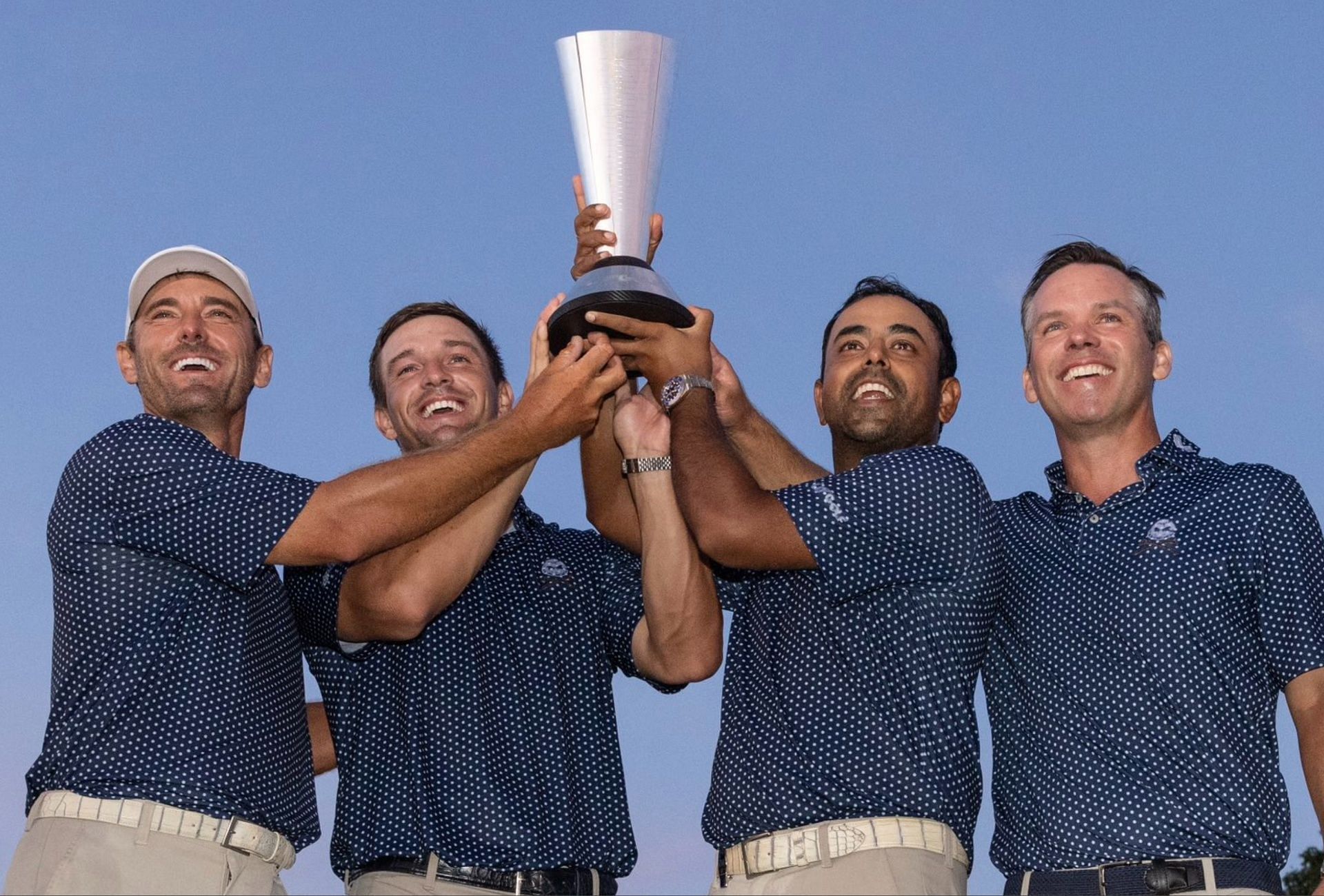 How much did each team win at the 2023 LIV Golf Team Championship Miami ...