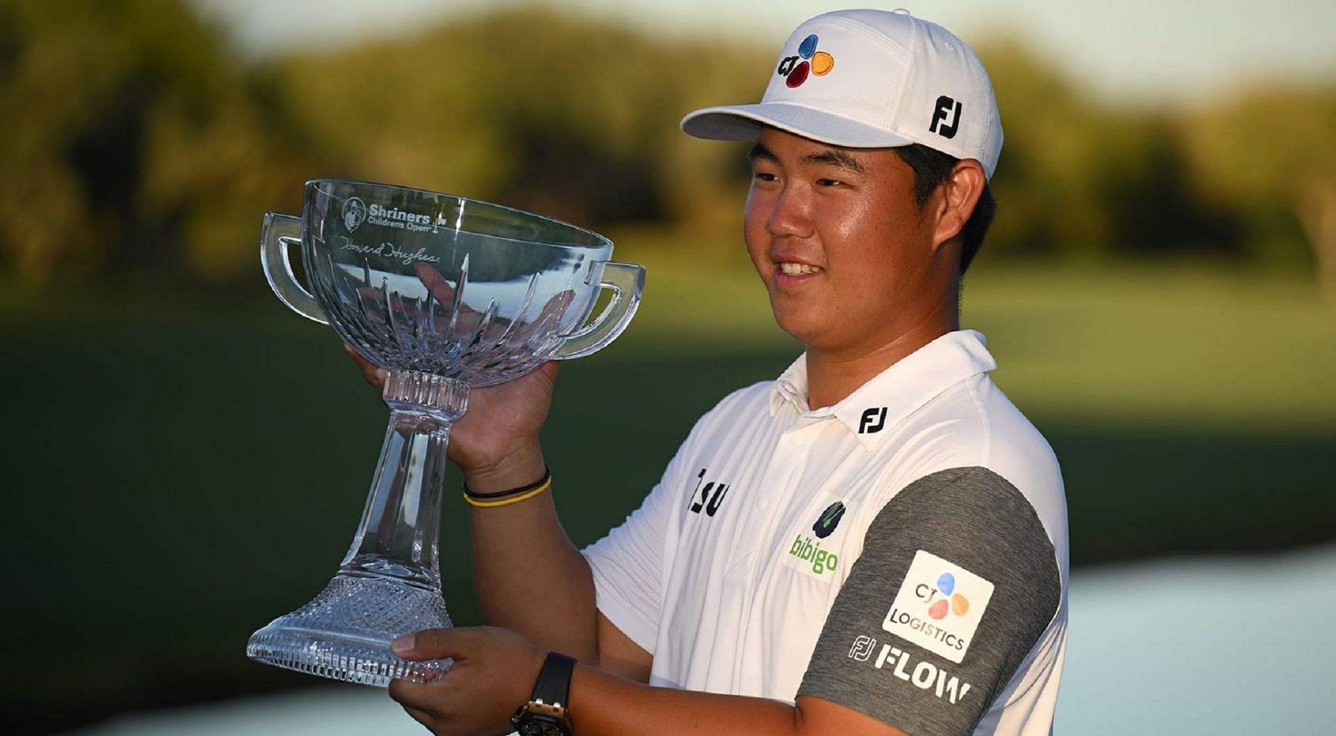 Tom Kim is the defending champion at the 2023 Shriners Children