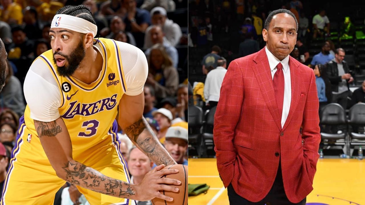 Stephen A Smith is hoping Anthony Davis leads the LA Lakers to the NBA Finals.