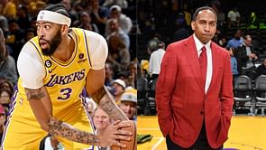 "If Anthony Davis shows up": Stephen A. Smith wants Lakers star to show up for NBA Finals in Los Angeles