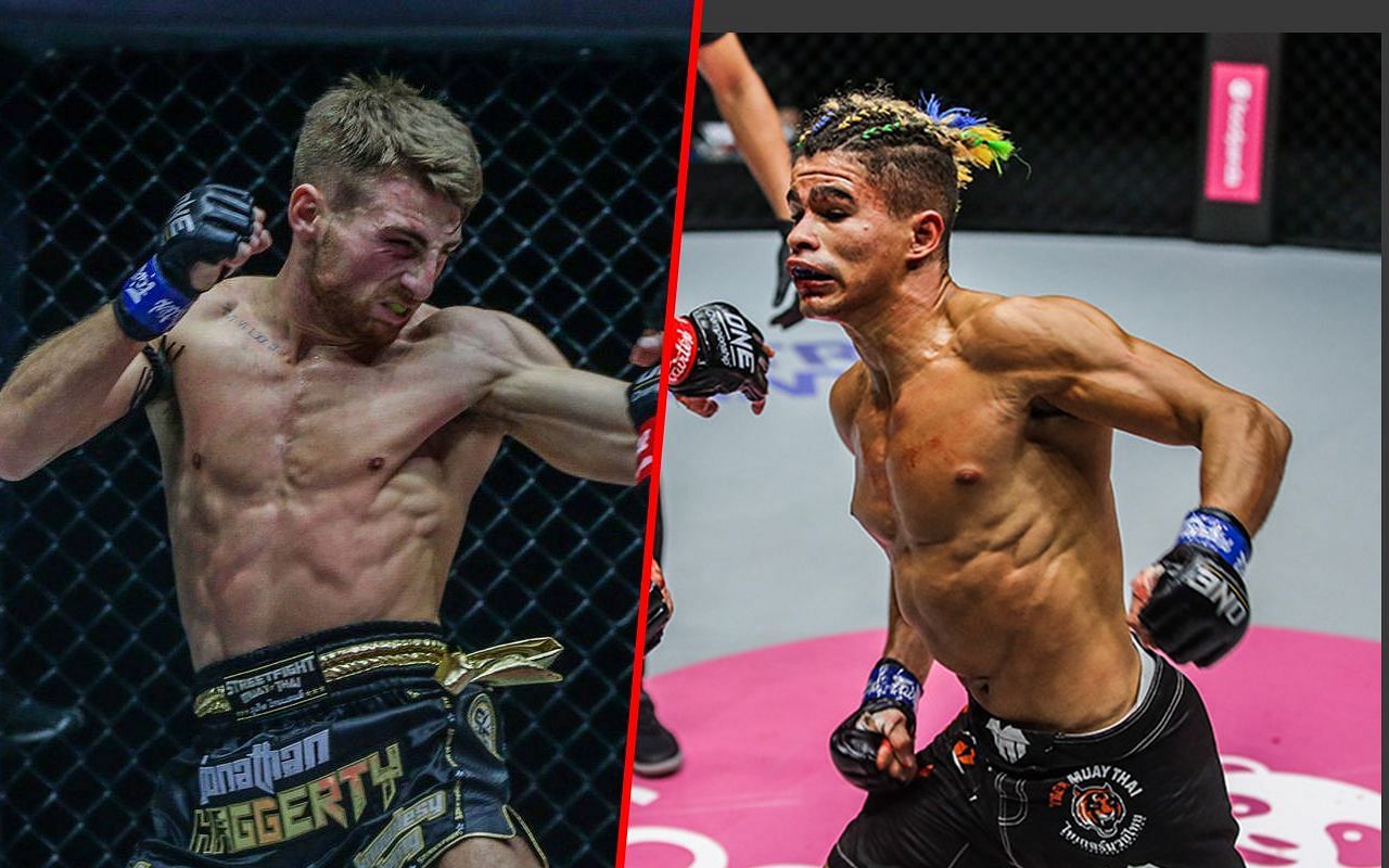 Jonathan Haggerty (L) and Fabricio Andrade (R) | Photo by ONE Championship