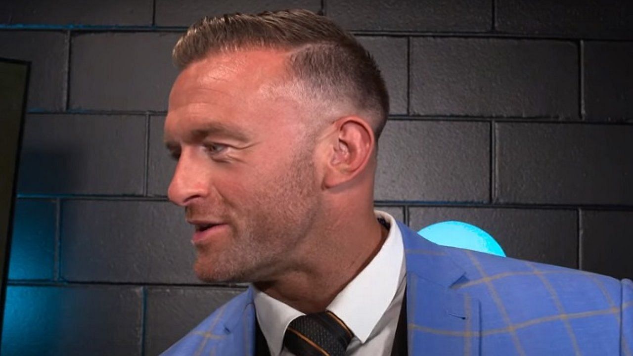 Nick Aldis only recently signed with WWE.