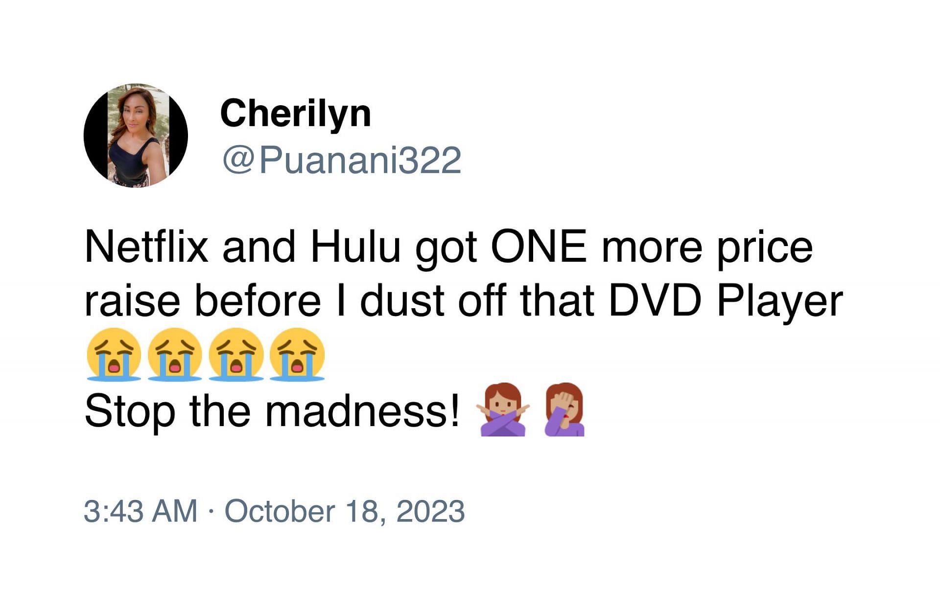 Fans react to Netflix price hike (Image via X)