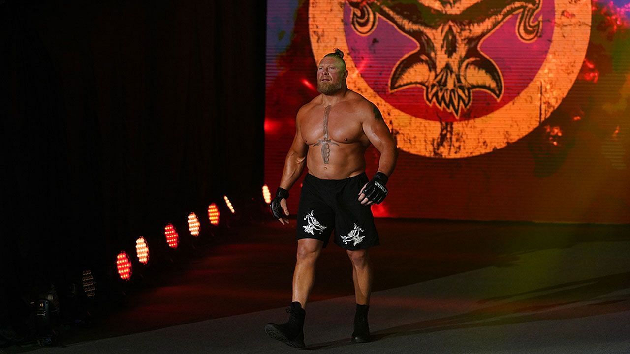 Brock Lesnar was last seen at WWE SummerSlam!