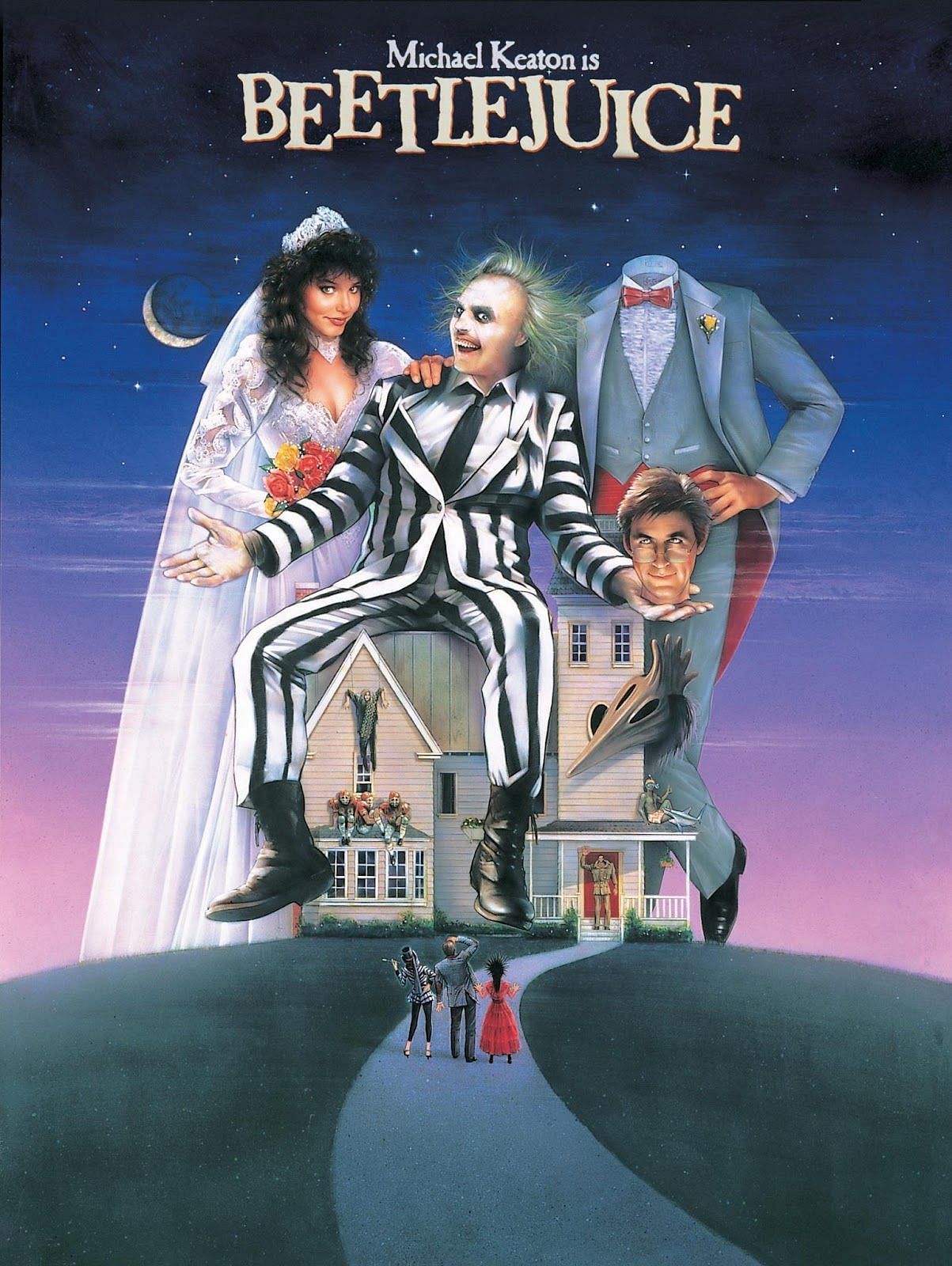 Who is in the cast of Beetlejuice?