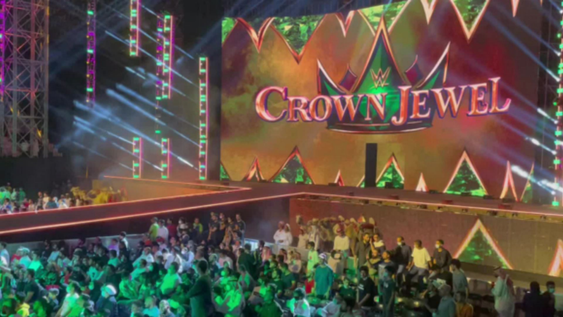WWE Crown Jewel arena. Image Credits: wwe.com