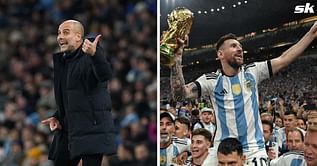 "Being compared to the world champions is something very beautiful" - Pep Guardiola on Lionel Messi's recent comments about his Barcelona side