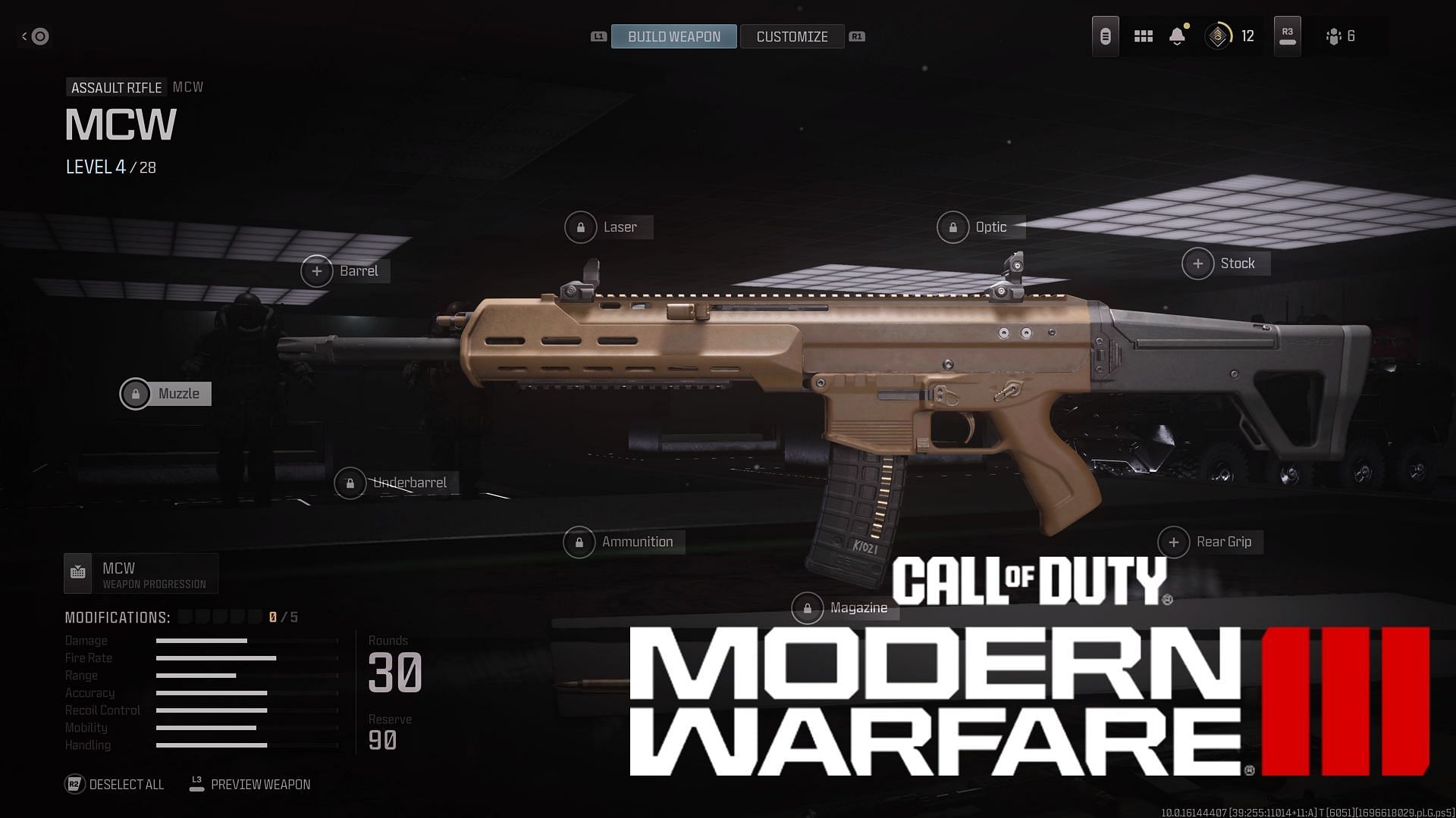 There are tons of attachments you can choose from in MW3 beta (Image via Infinity Ward)