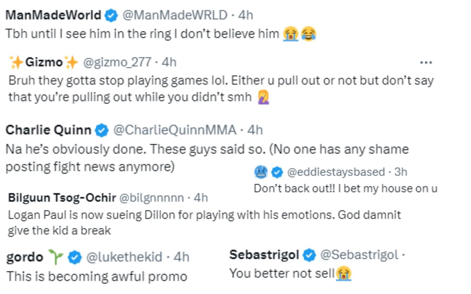 Did Dillon Danis pull out of Logan Paul fight? Mike Perry sparks huge