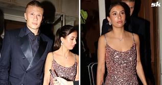 Erling Haaland enjoys romantic meal with model girlfriend Isabel Johansen in Paris after attending 2023 Ballon d'Or ceremony