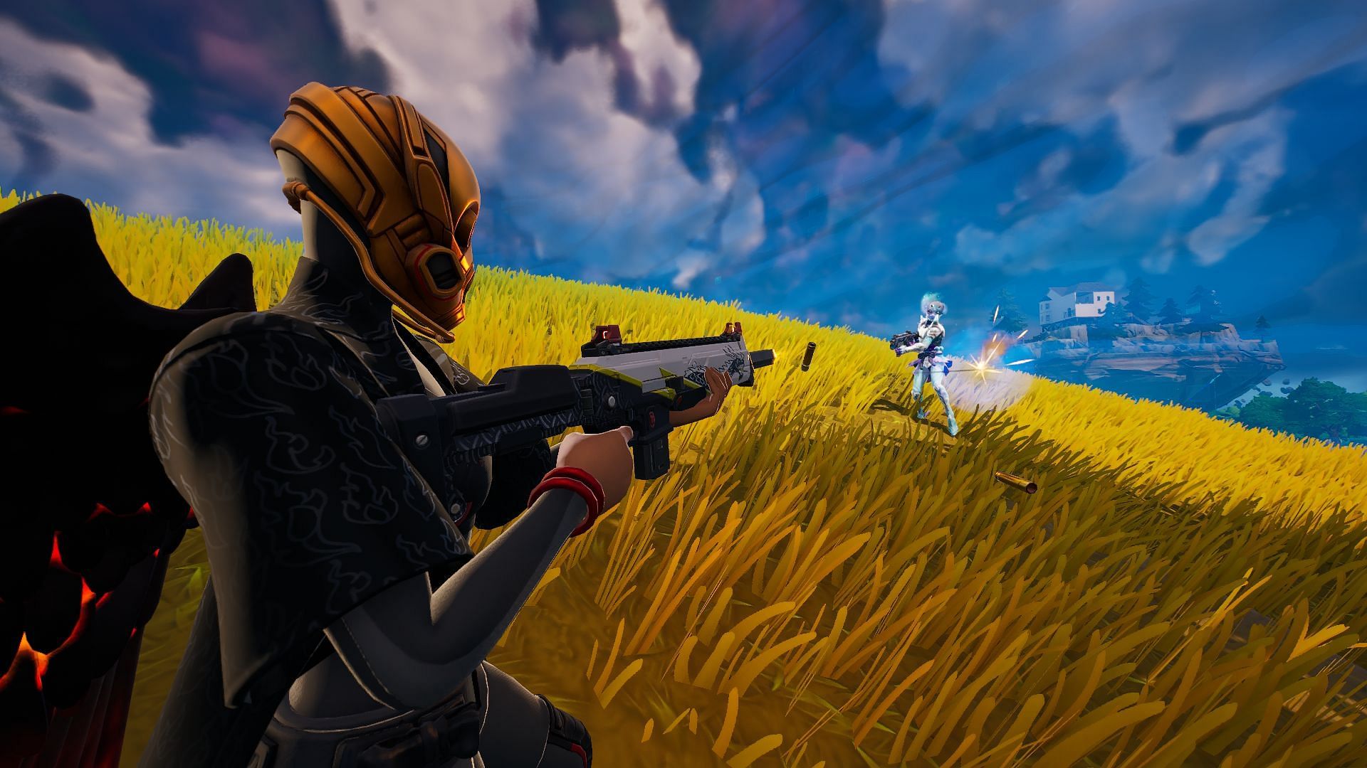 Get close to the opponent before opening fire (Image via Epic Games/Fortnite)