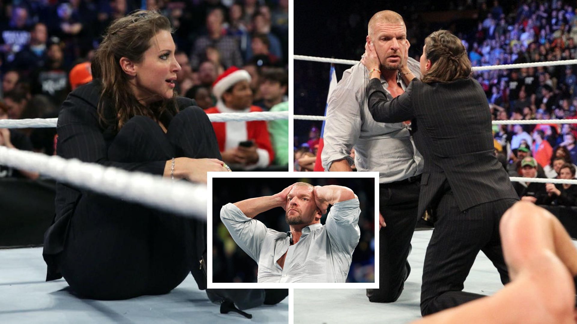 Stephanie McMahon and Triple H were removed from power in a 2014 storyline