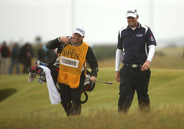 Marc Leishman Caddie