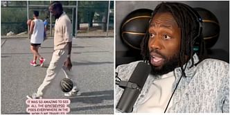 "Congrats on 1 year baby": Patrick Beverley's girlfriend Mandana Bolourchi issues heartfelt message to him on podcast anniversary