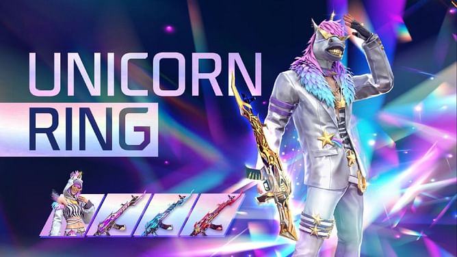 Free Fire Unicorn Ring Luck Royale: Get Rainbow Dreams and Fantastic Fantasy Bundle