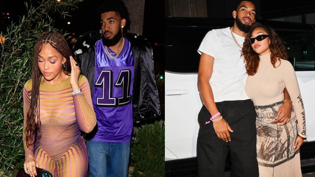 Karl-Anthony Towns and Jordyn Woods cementing their place as a flashy couple