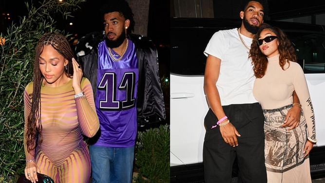In Photos: Karl-Anthony Towns and $6 million worth Jordyn Woods establishing themselves as NBA's flashiest couple