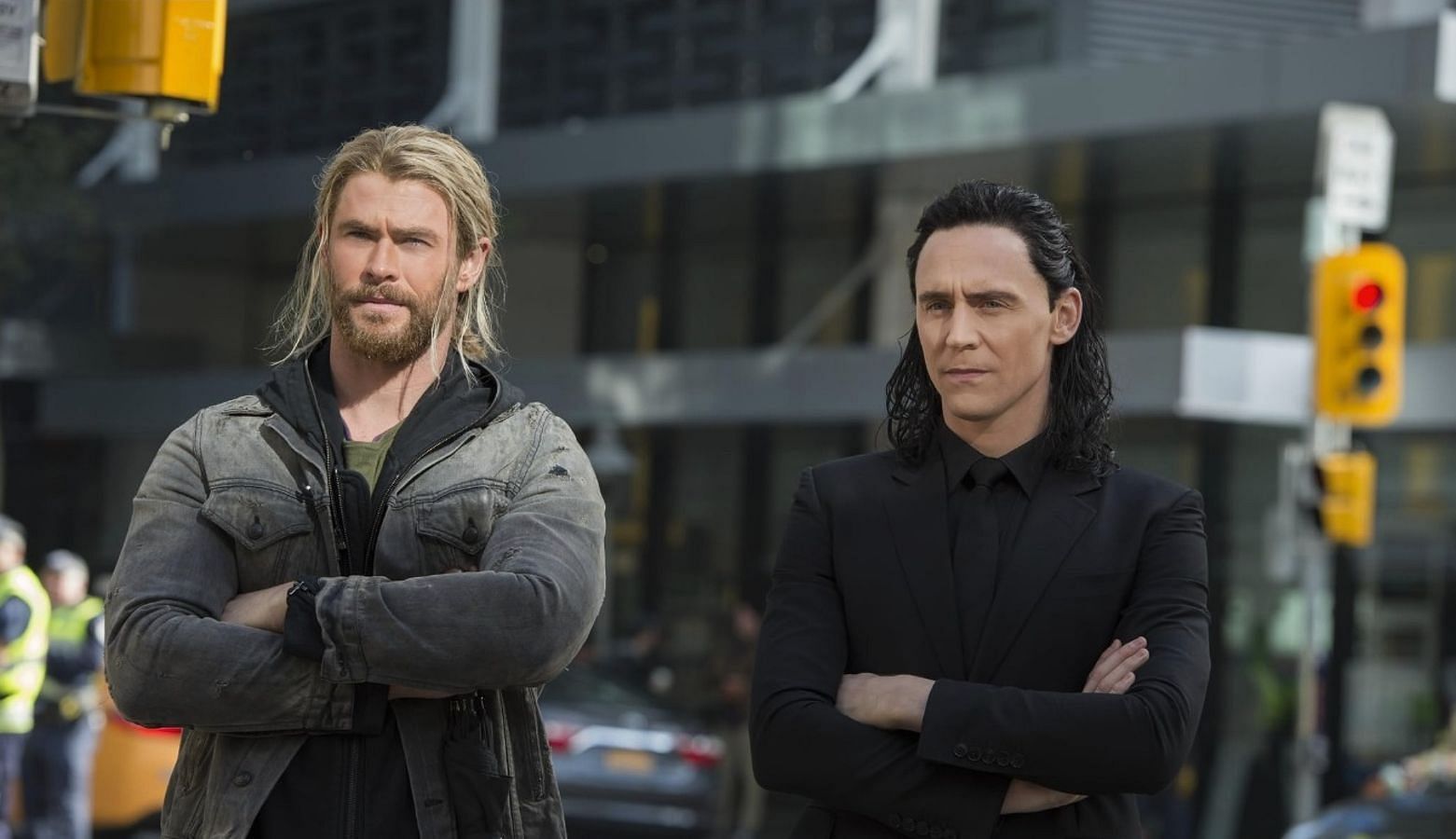 The Thunder God, Thor and The Trickster God, Loki in Thor: Ragnarok (Image via IMDb)