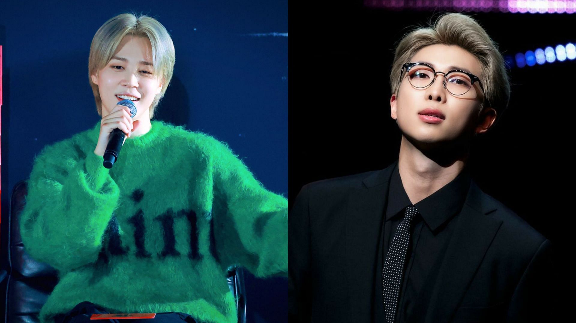 Featuring Jimin and RM (Image via SlowStarter/X and Bighit Entertainment)