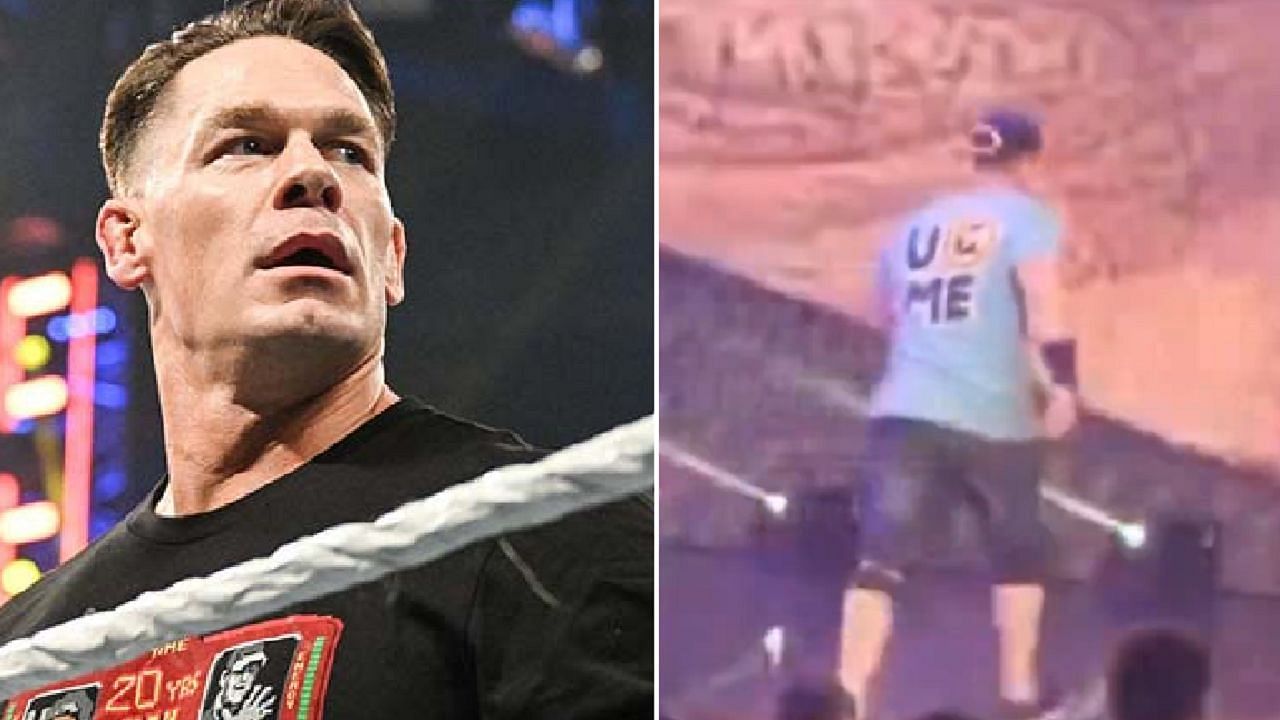 Cena encountered a top name after SmackDown