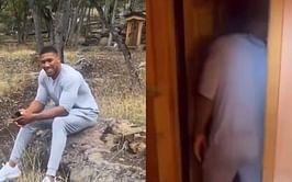 WATCH: Anthony Joshua arrives for four-day darkness retreat