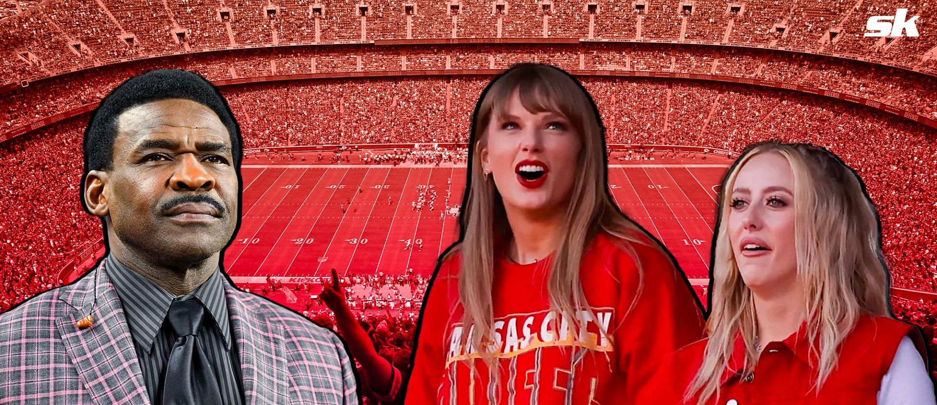 Michael Irvin thinks Brittany Mahomes is faking a friendship with Taylor Swift