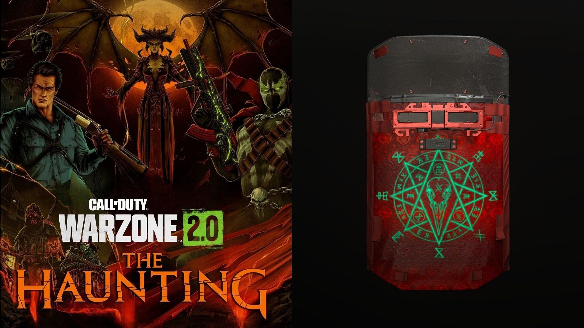 Guide to unlocking the Undead Runes decal in Warzone 2 The Haunting (Images via Activision/@VegTxx)