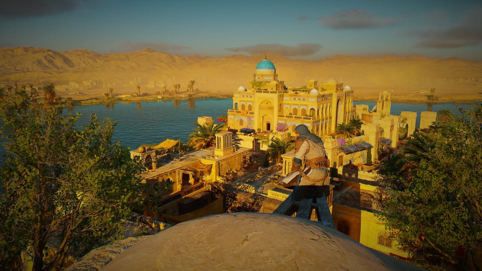 The breathtaking visuals of Assassin&#039;s Creed Mirage (Image screenshot via Assassin&#039;s Creed Mirage)
