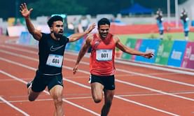 National Games 2023: SS Sneha, VK Elakkiyadasan bag gold, Maharashtra go past 100 medals