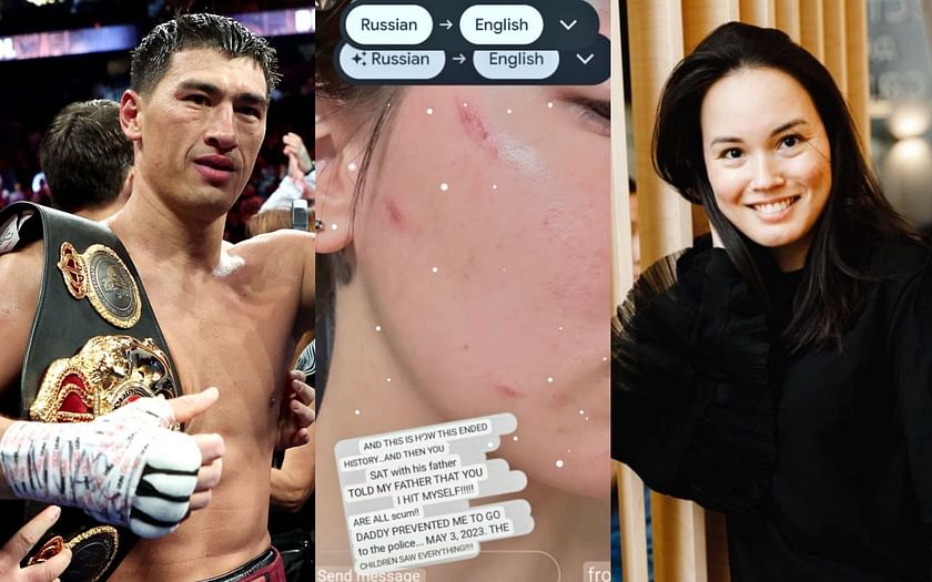 “TOLD MY FATHER I HIT MYSELF!!” - Dmitry Bivol’s ex-wife lays serious ...