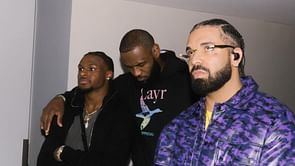 "Bron acting like Drake again" - NBA fans pile on LeBron James for defending Bronny James' athleticism