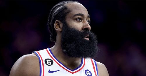 Philadelphia 76ers star guard James Harden