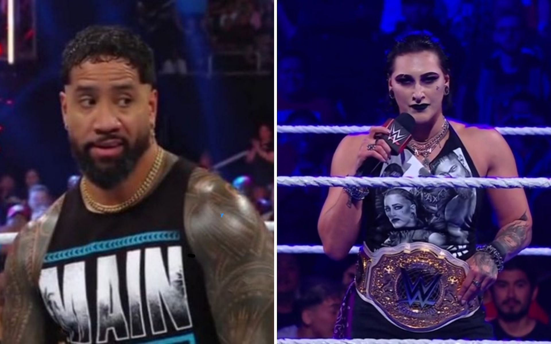 Jey Uso gets attacked after sending a three-word message to Rhea Ripley ...