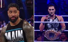 Jey Uso gets attacked after sending a three-word message to Rhea Ripley on RAW