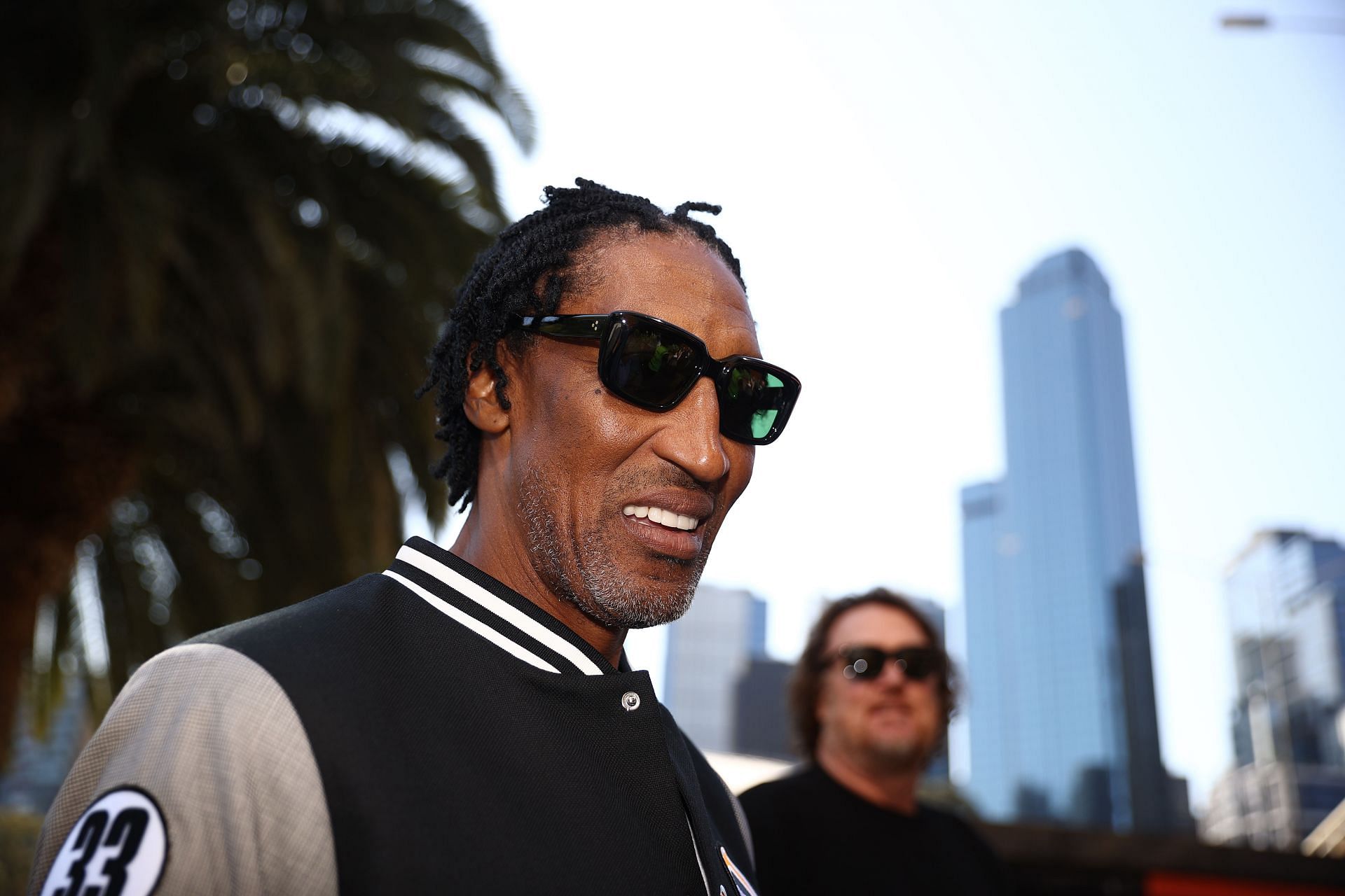 Scottie Pippen Arrives In Melbourne