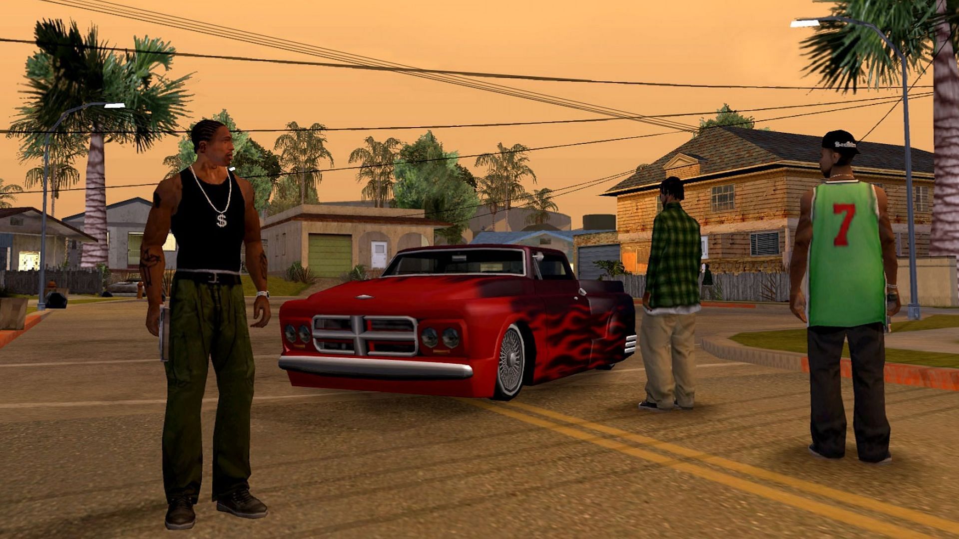 CJ is still one of the coolest protagonists in the series (Image via Rockstar Games)