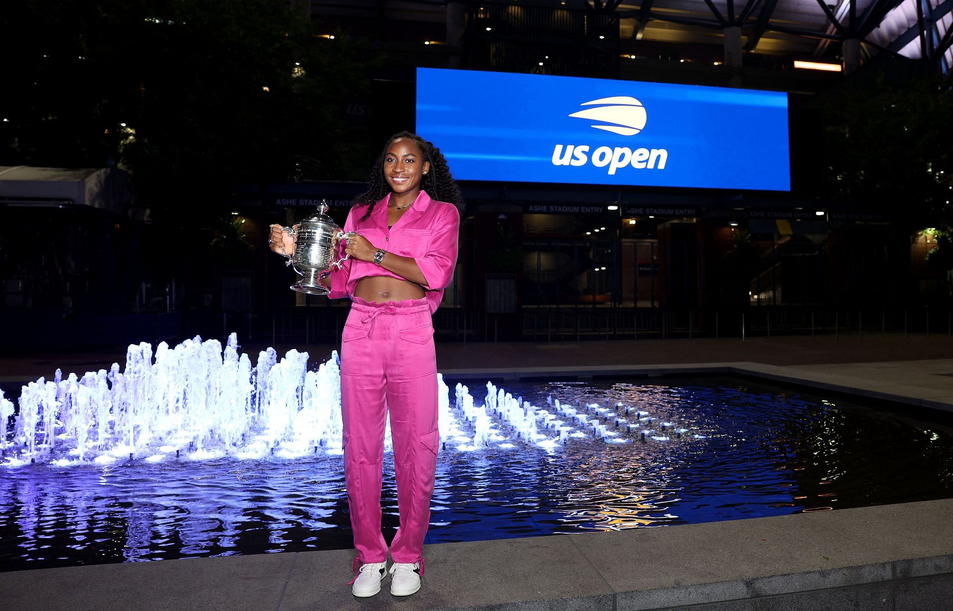 Coco Gauff at the 2023 US Open.