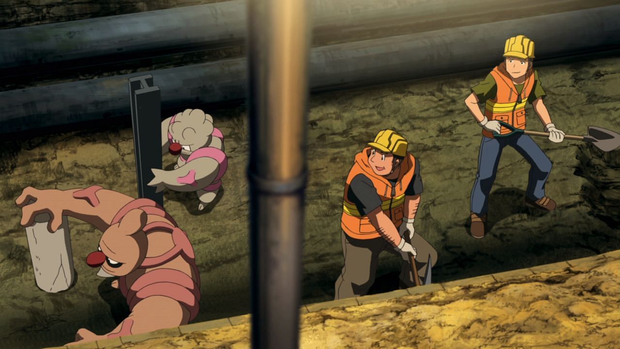 A screenshot from the anime (Image via The Pokemon Company)