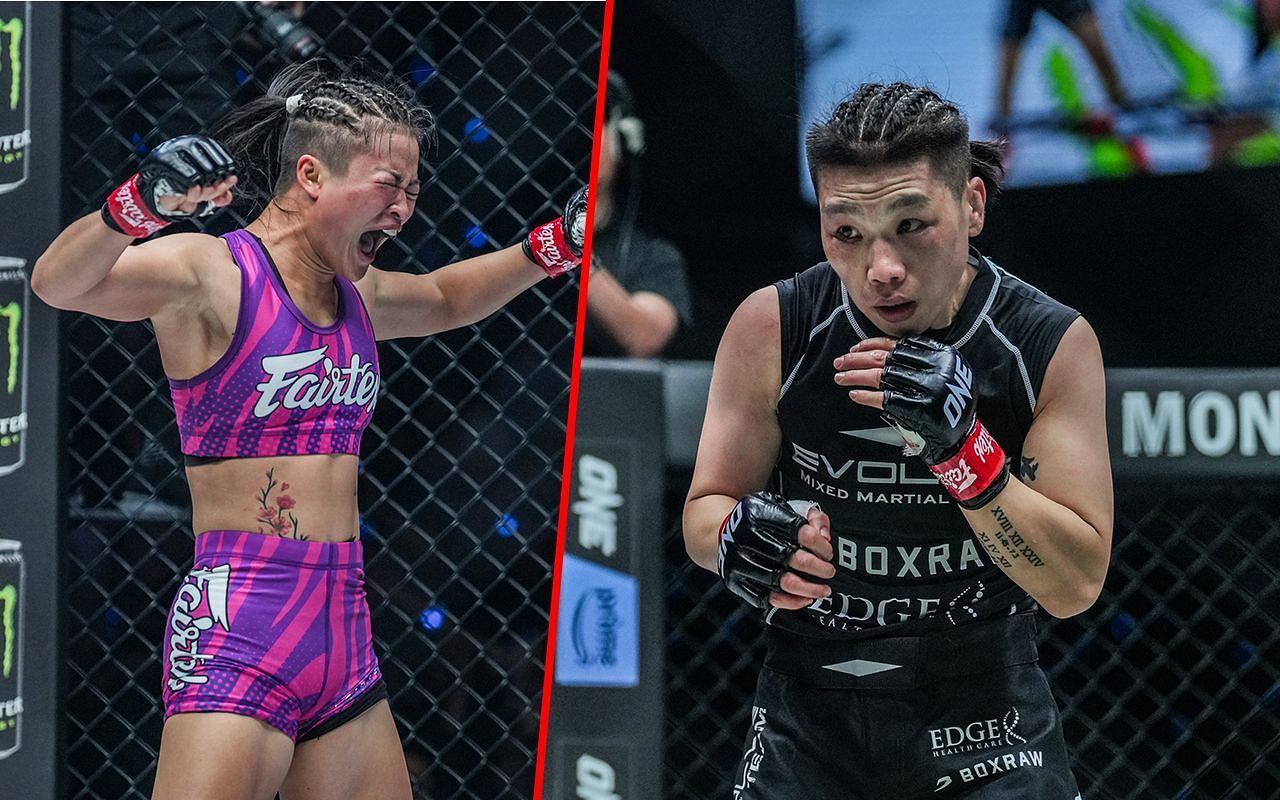 Stamp (L) and Xiong Jing Nan (R) | Photo by ONE Championship