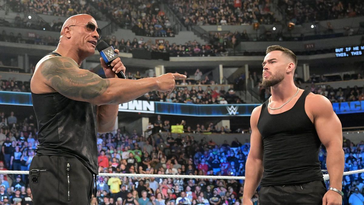 The Rock appeared on WWE SmackDown last week.