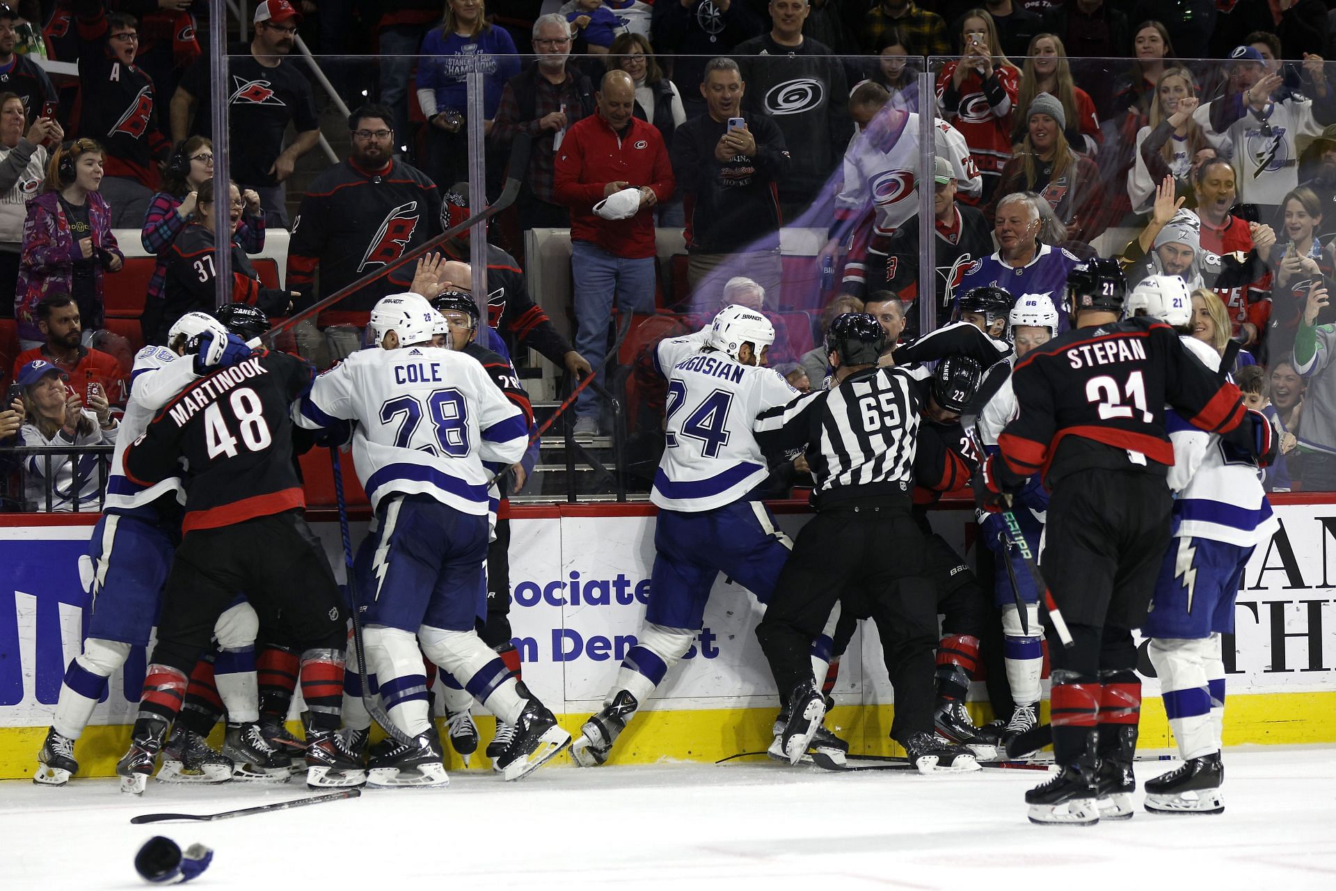 Nolan Pratt of the Tampa Bay Lightning skates with the Stanley Cup News  Photo - Getty Images