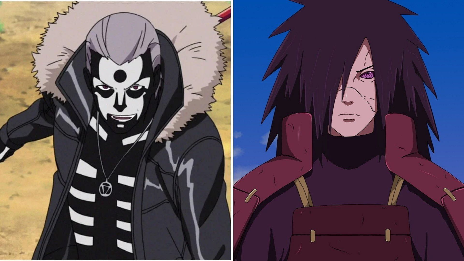 Lord Jashin and Madara Uchiha (Image via Studio Pierrot) 