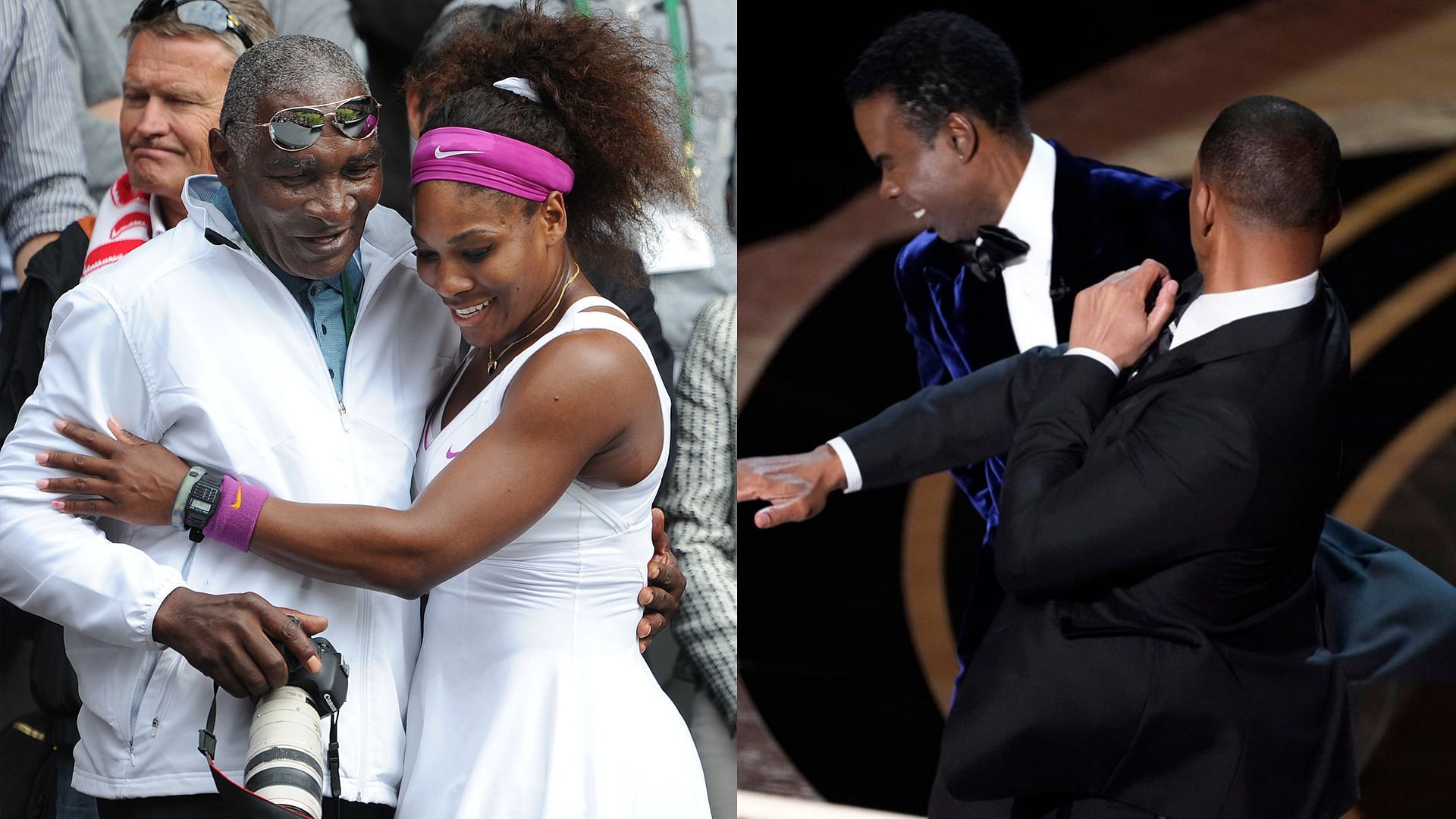 Richard William-Serena Williams and Chris Rock-Will Smith
