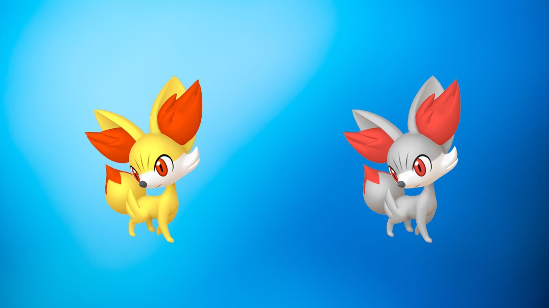 Regular and shiny Fennekin (Image via TPC)