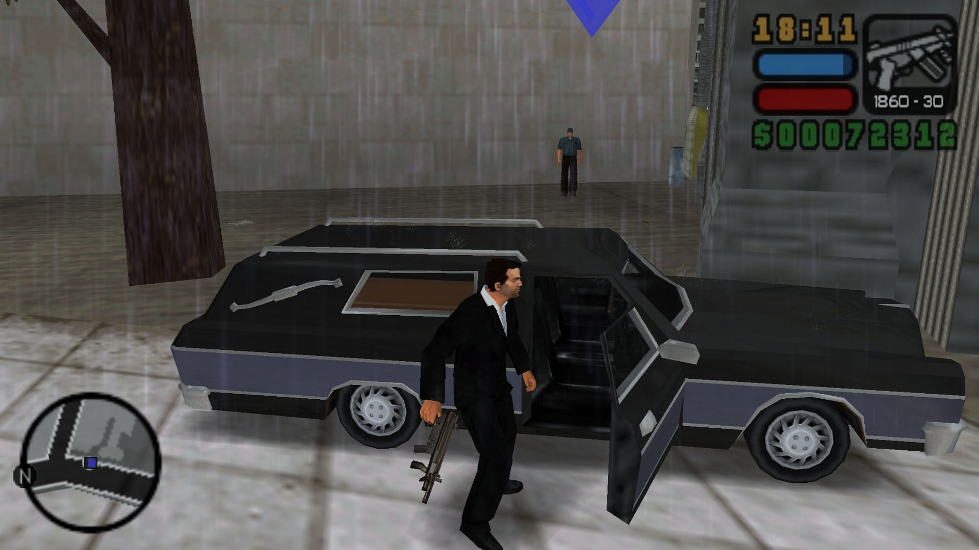 The hearse has one of the bodies you need to steal (Image via GTA Wiki)