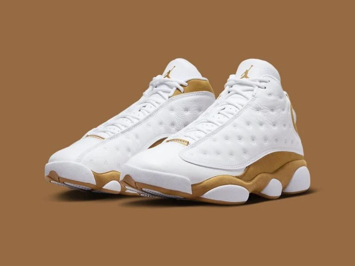 Air Jordan 13 &quot;Wheat&quot; sneakers (Image via Nicekicks)