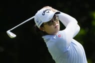 Rose Zhang of the United States hits from the seventh tee during the second round of the LPGA Maybank Championship (Image via AP Photo)