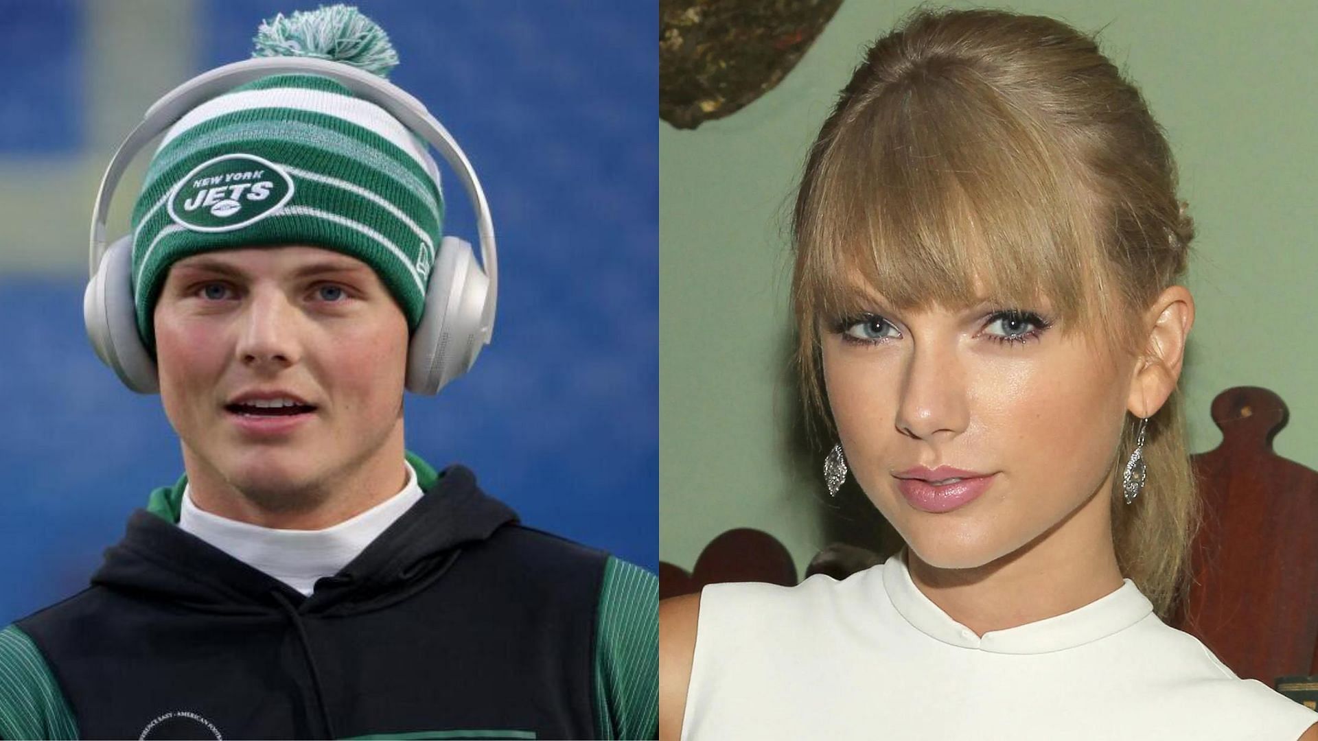 Zach Wilson and Taylor Swift (Image credit: Mike Windle/Getty Images)
