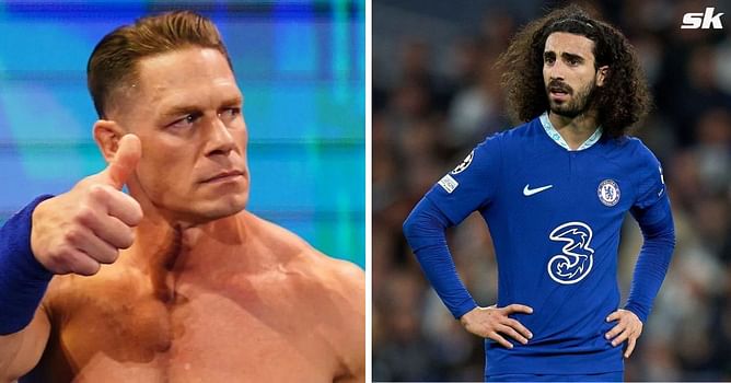 John Cena posts random image of Marc Cucurella on Instagram after Brentford defeat, Chelsea star responds
