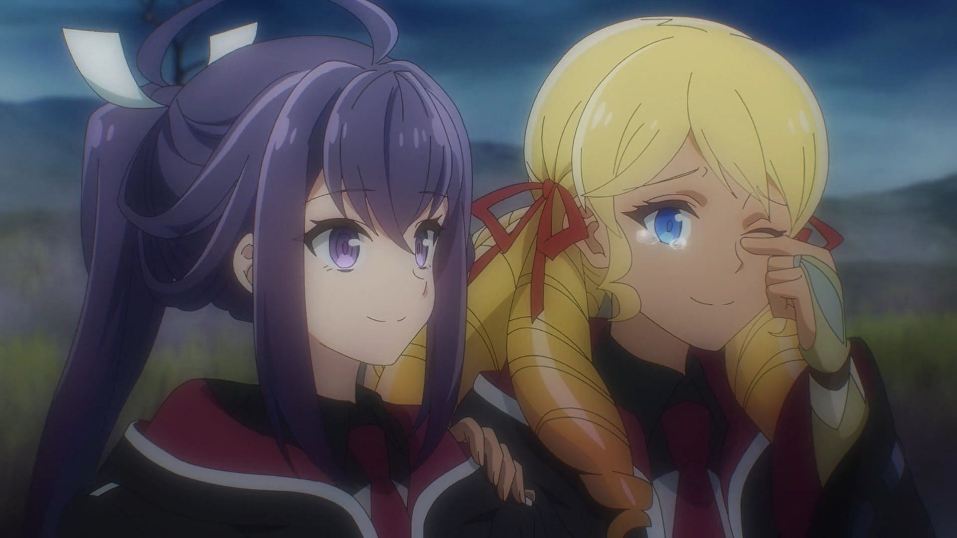 Nanao and Michela as seen in Reign of the Seven Spellblades (Image via J.C.Staff)